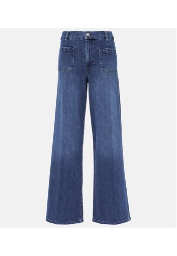 High-Rise Wide-Leg Jeans Le Slim Palazzo