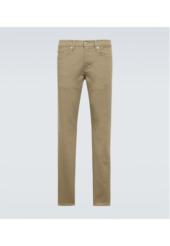 Mid-Rise Slim Jeans