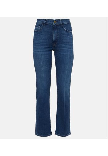 Mid-Rise Jeans Le High Straight