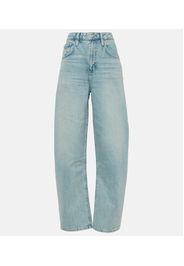 High-Rise Barell Jeans