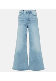 High-Rise Flared Jeans Le Palazzo Crop