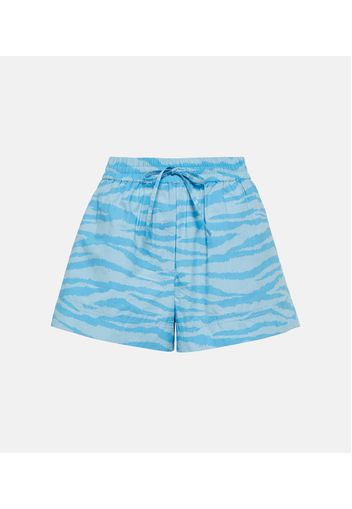 Shorts aus Baumwolle