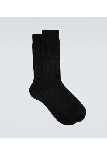 Socken 4G aus einem Wollgemisch