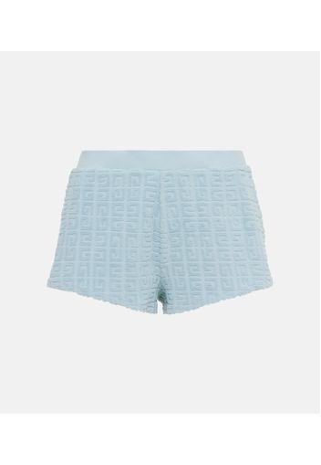 Shorts Plage 4G aus Frottee