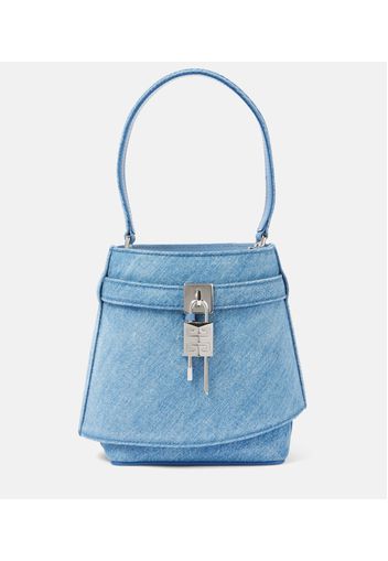 Bucket-Bag Shark Lock aus Denim