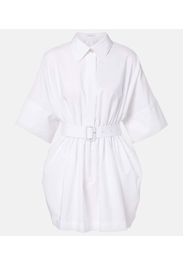 Hemdblusenkleid aus Baumwollpopeline