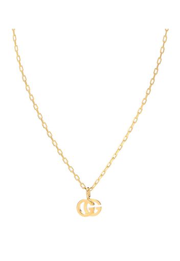 Kette Double G aus 18kt Gelbgold mit Topas