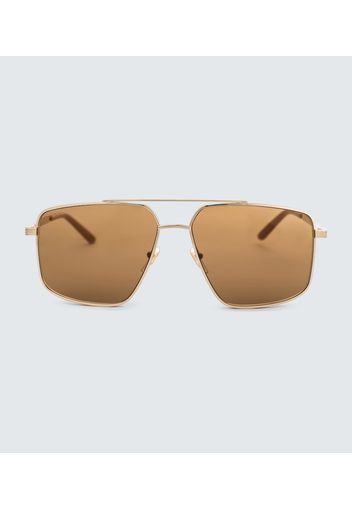 Aviator-Sonnenbrille aus Metall