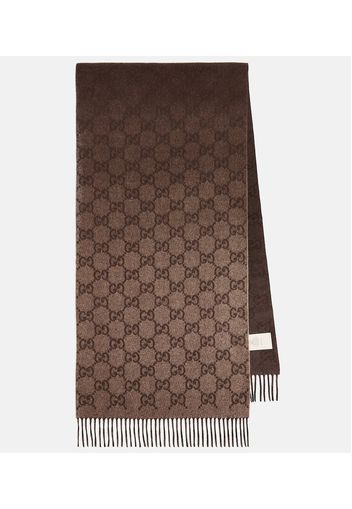 Schal GG aus Kaschmir-Jacquard