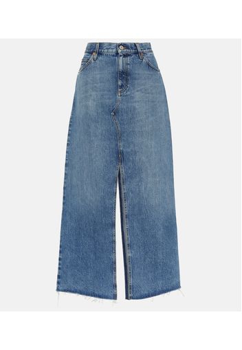 Jeansrock Horsebit