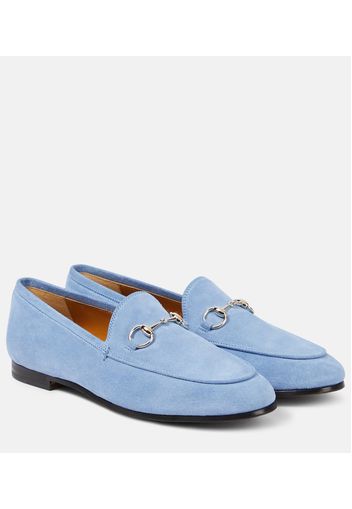 Loafers Jordaan Horsebit aus Veloursleder