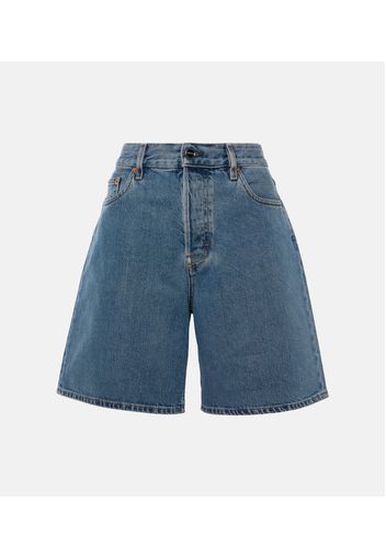 Bermuda-Shorts aus Denim