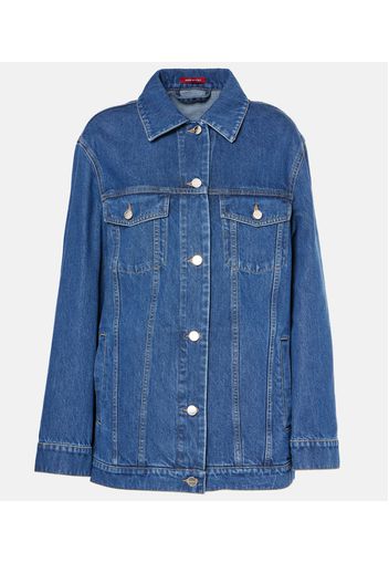 Hemdjacke aus Denim