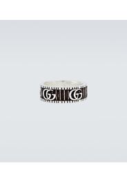 Ring Double G Marmont aus Sterlingsilber