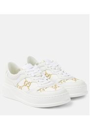 Sneakers GG mit Leder