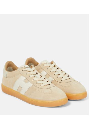 Sneakers H647 aus Veloursleder