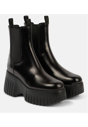 Chelsea Boots H-Stripes 651 mit Leder