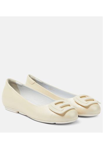 Ballerinas H661 aus Leder