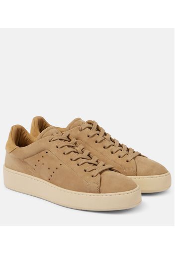 Sneakers H672 aus Veloursleder