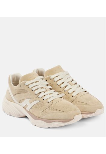 Sneakers  H665 mit Veloursleder