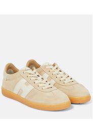 Sneakers H647 aus Veloursleder