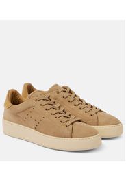 Sneakers H672 aus Veloursleder