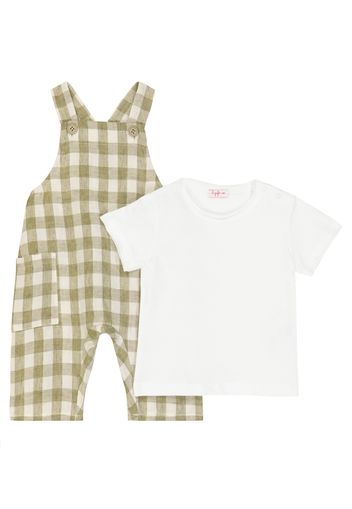 Baby Set aus T-Shirt und Latzhose