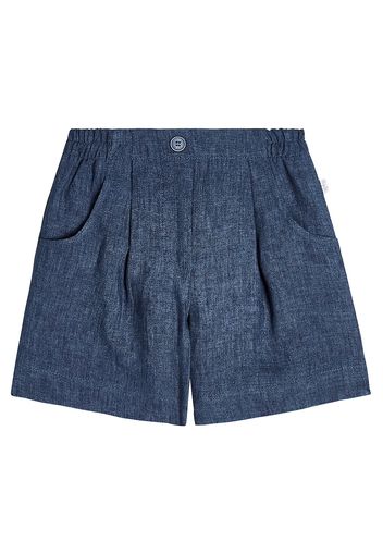 Shorts aus Leinen