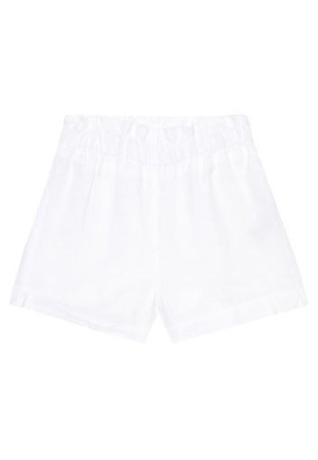 Shorts aus Leinen