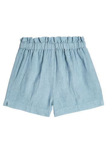 Shorts aus Leinen