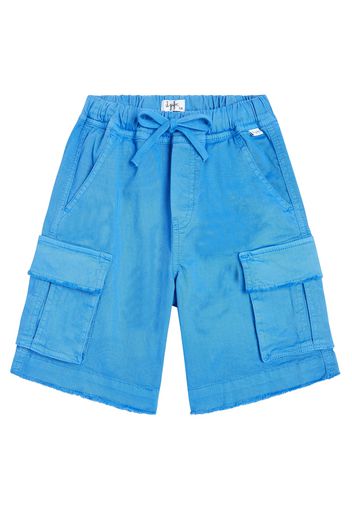 Bermuda-Shorts aus Baumwoll-Gabardine