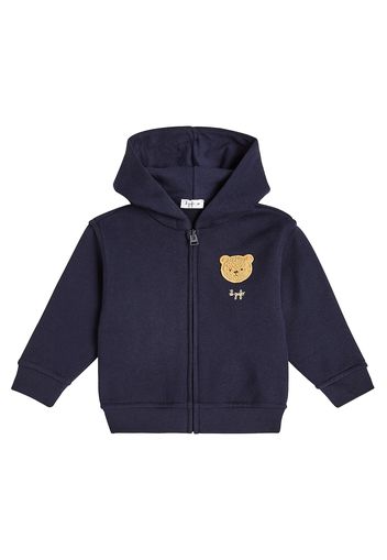 Baby Hoodie aus Baumwoll-Jersey