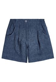 Shorts aus Leinen