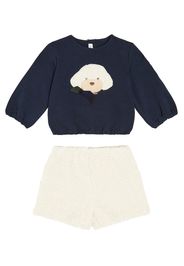 Baby Set aus Sweatshirt und Shorts