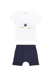 Baby Set aus T-Shirt und Shorts aus Baumwolle