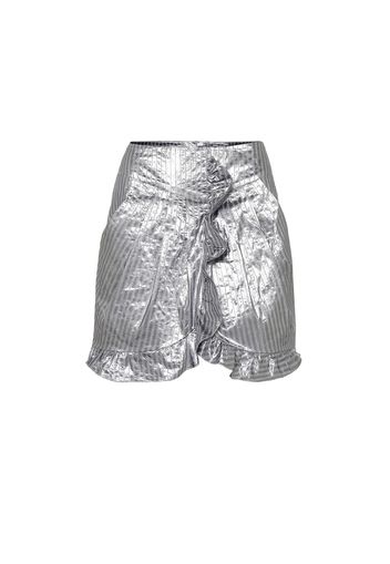 Exklusiv bei Mytheresa – Gestreifter Metallic-Minirock Mucius