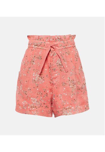 Shorts Ceyane aus Baumwolle und Seide