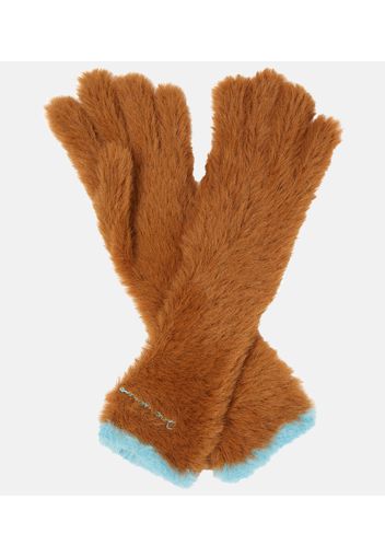 Handschuhe Les Gants Neve aus Faux Fur