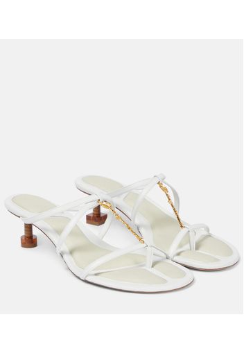 Sandalen Les Sandales Basses Pralu aus Leder