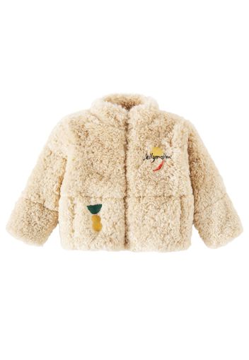 Wattierte Jacke Shape Dumble aus Teddyfleece