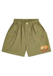 Shorts aus Baumwolle