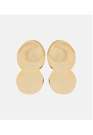 Ohrringe Issey Double Disc, 18kt vergoldet