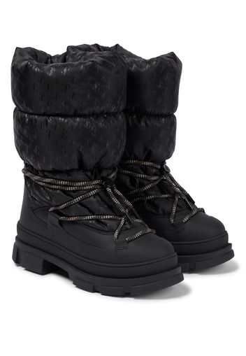 Wattierte Schneestiefel Yeda Monogram