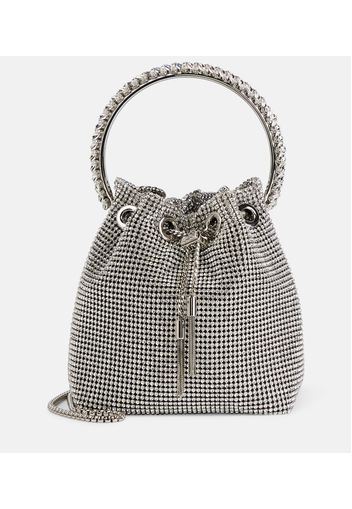 Bucket-Bag Bon Bon mit Kristallen