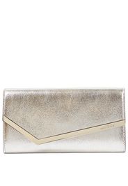 Clutch Emmie aus Metallic-Leder