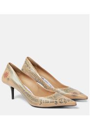 X Jean Paul Gaultier Pumps Tattoo aus Leder