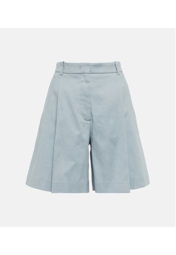 Shorts Walden aus Leinen und Baumwolle