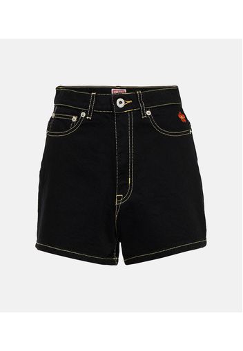 High-Rise Jeansshorts