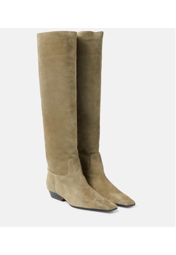 Stiefel Marfa aus Veloursleder