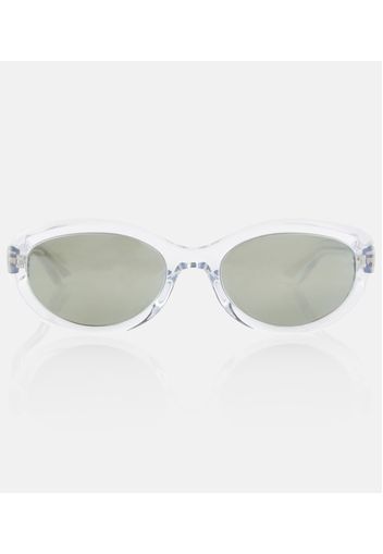 X Oliver Peoples Ovale Sonnenbrille 1969C